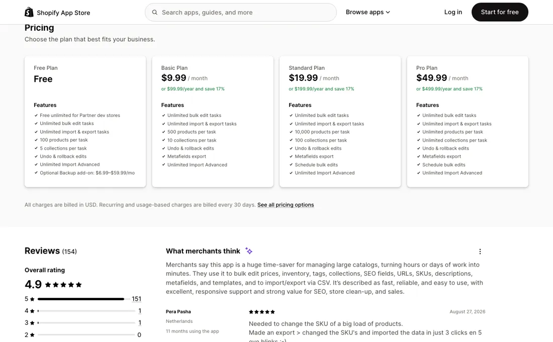 EditEngine pricing page