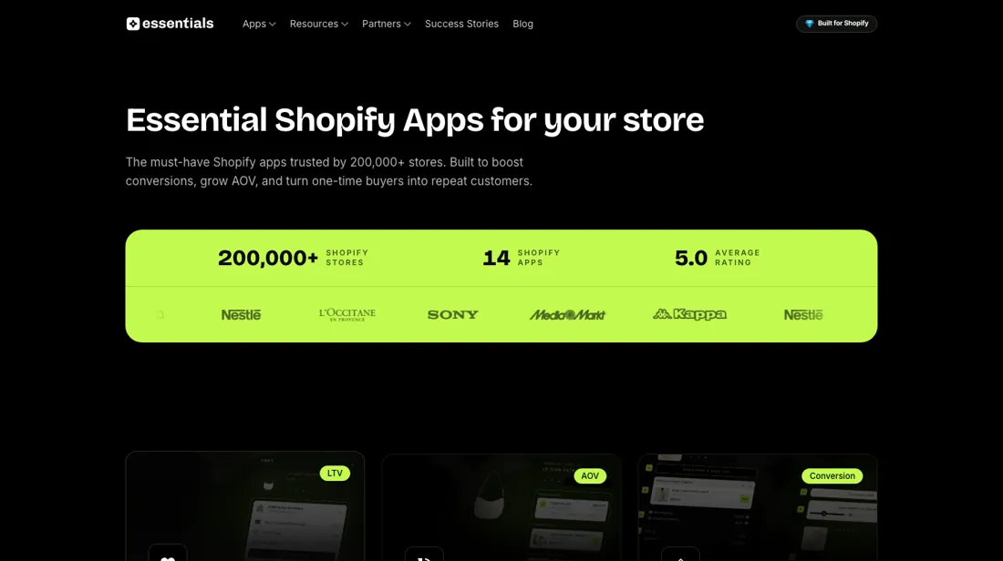Essential Loyalty product