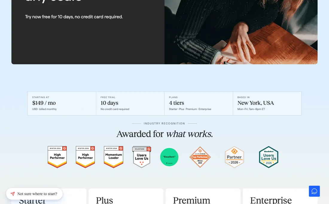 InboxAlly pricing page