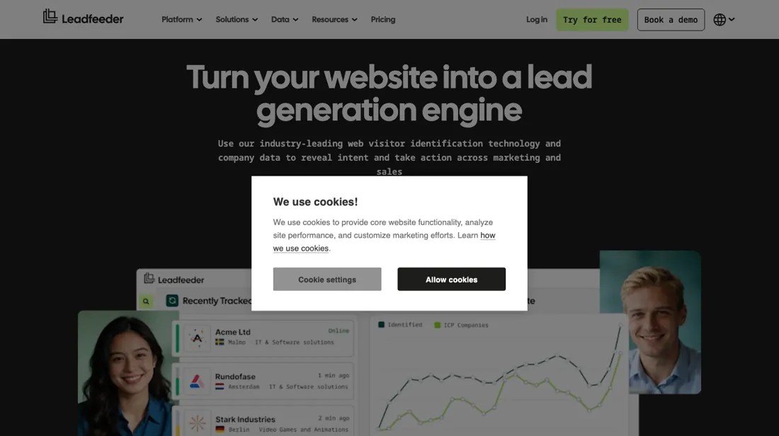Leadfeeder product