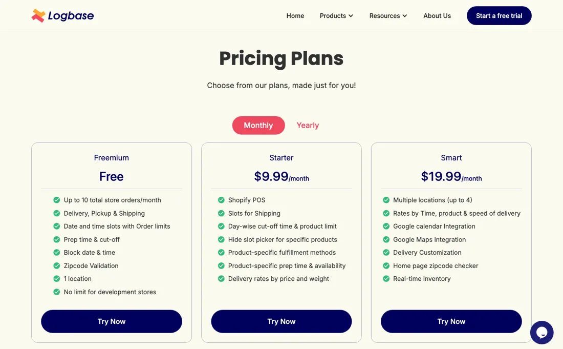 Pickeasy pricing page