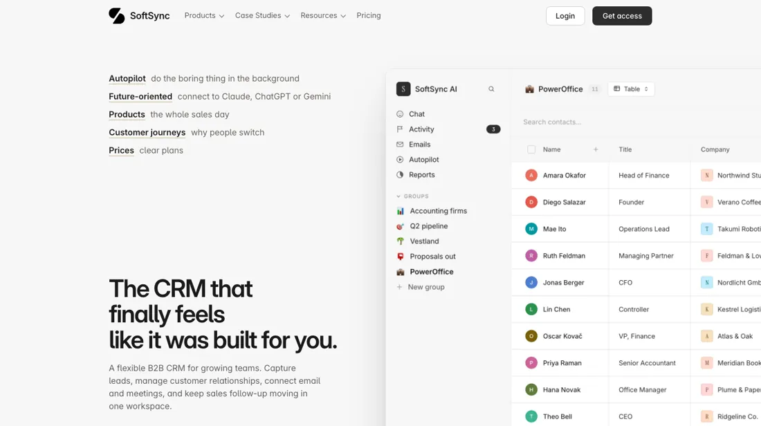 SoftSync product