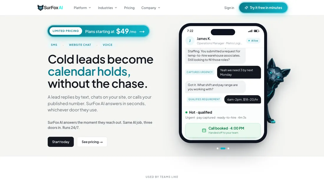 SurFox AI product